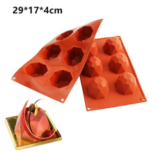 Load image into Gallery viewer, 6 Flower Silicone Cake Mold Handmake DIY Bread Mould Silicone Moulds For Cake Mooncake Mold Cake Tools