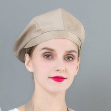 Load image into Gallery viewer, Long Apron Denim Restaurant Hotel Waist Chef Apron Bar Pub Kitchen Waiter Waitress Cook Apron Universal Cooking Hat Caps 56-58cm