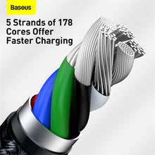Load image into Gallery viewer, Baseus PD 20W USB Type C Cable for iPhone 12 11 Pro Max X Xr Xs 18W Fast Charging Charger USBC Cable for iPad Type-C Data Cord