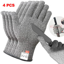 Load image into Gallery viewer, HPPE Level 5 Safety Anti Cut Gloves High-strength Industry Kitchen Gardening Anti-Scratch Anti-cut Glass Cutting Multi-Purpose
