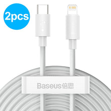 Load image into Gallery viewer, Baseus USB C Cable for iPhone 14 13 12 11 Pro Max PD Fast Charge USB C to Lighting Cable for iPhoneCharger Data USB Type C Cable