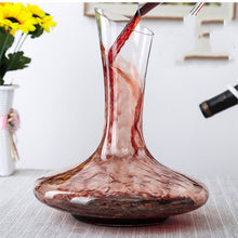 Load image into Gallery viewer, 1100ml Crystal U-shaped Multiple Styles Wine Decanter Gift Box Harp Swan Decanter Creative Wine Separator Bar Supplies