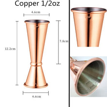 Load image into Gallery viewer, Measuring Cup Tools Bar Measure Cocktail Jigger Japanese Design Double Spirit Measuring Cup Bartender Bar Tool