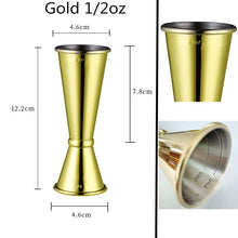 Load image into Gallery viewer, Measuring Cup Tools Bar Measure Cocktail Jigger Japanese Design Double Spirit Measuring Cup Bartender Bar Tool