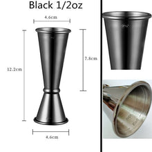 Load image into Gallery viewer, Measuring Cup Tools Bar Measure Cocktail Jigger Japanese Design Double Spirit Measuring Cup Bartender Bar Tool