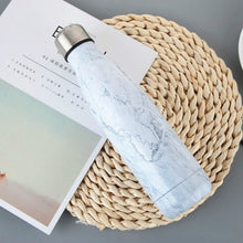 Load image into Gallery viewer, Water Bottle Stainless Steel Sports Vacuum Insulated Thermal Outdoor Cold Hot Cup Creative Mug Marble Bottle Cover 500/350ML