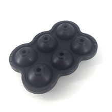 Load image into Gallery viewer, 5 Colors 6 Holes 4.5cm Diameter Food Grade Soft Silicone Eco-Friendly Useful Homemade Ice Cube Tray Ball Maker Mold