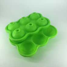 Load image into Gallery viewer, 5 Colors 6 Holes 4.5cm Diameter Food Grade Soft Silicone Eco-Friendly Useful Homemade Ice Cube Tray Ball Maker Mold