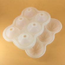 Load image into Gallery viewer, 5 Colors 6 Holes 4.5cm Diameter Food Grade Soft Silicone Eco-Friendly Useful Homemade Ice Cube Tray Ball Maker Mold