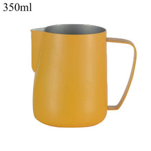 Load image into Gallery viewer, 350 600ml Frothing jug Espresso Coffee Pitcher Barista Craft Latte Milk Frothing Jug Stainless Steel Colorful Pitcher Mug #6