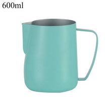 Load image into Gallery viewer, 350 600ml Frothing jug Espresso Coffee Pitcher Barista Craft Latte Milk Frothing Jug Stainless Steel Colorful Pitcher Mug #6