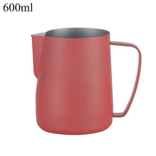 Load image into Gallery viewer, 350 600ml Frothing jug Espresso Coffee Pitcher Barista Craft Latte Milk Frothing Jug Stainless Steel Colorful Pitcher Mug #6