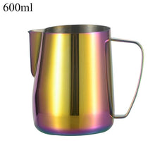 Load image into Gallery viewer, 350 600ml Frothing jug Espresso Coffee Pitcher Barista Craft Latte Milk Frothing Jug Stainless Steel Colorful Pitcher Mug #6