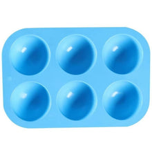 Load image into Gallery viewer, 3d Hemispherical Silicone Mold 6/15/24 Hole Food Grade Baking Mold
