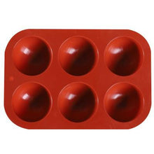 Load image into Gallery viewer, 3d Hemispherical Silicone Mold 6/15/24 Hole Food Grade Baking Mold