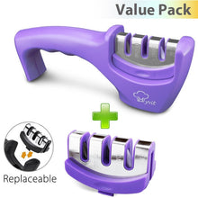 Load image into Gallery viewer, Knife Sharpener 4 in 1 Diamond Coated