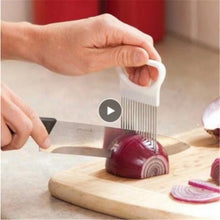 Load image into Gallery viewer, Handheld Stainless Steel Vegetable Holder