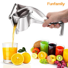 Load image into Gallery viewer, Manual Juice Squeezer Aluminum Alloy Hand Pressure Juicer Pomegranate Orange Lemon Sugar Cane Juice Kitchen Fruit Tool