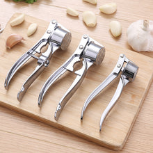 Load image into Gallery viewer, Stainless Steel Multifunction Garlic Press Crusher Kitchen Cooking Ginger Squeezer Masher Handheld Ginger Mincer Tools
