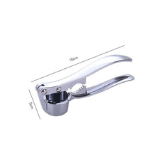 Load image into Gallery viewer, Stainless Steel Multifunction Garlic Press Crusher Kitchen Cooking Ginger Squeezer Masher Handheld Ginger Mincer Tools