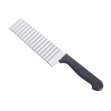 Load image into Gallery viewer, Stainless Steel Potato Chip Slicer Dough Vegetable Fruit Crinkle Wavy Slicer Knife Potato Cutter Chopper French Fry Maker Tools