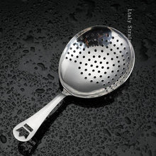 Load image into Gallery viewer, Julep Bar Cocktail Strainer 304 Stainless Steel Copper Plated Gold Plated Black Bar Tool