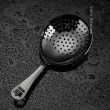 Load image into Gallery viewer, Julep Bar Cocktail Strainer 304 Stainless Steel Copper Plated Gold Plated Black Bar Tool