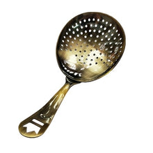Load image into Gallery viewer, Julep Bar Cocktail Strainer 304 Stainless Steel Copper Plated Gold Plated Black Bar Tool