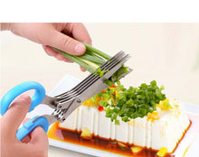 Load image into Gallery viewer, Multifunctional Kitchen Scissors Tools Accessories Very Sharp High Strength Carbon Steal Cut Fish Chicken Meet Vegetables
