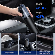 Load image into Gallery viewer, Baseus A1 Car Vacuum Cleaner 4000Pa Wireless Vacuum For Car Home Cleaning Portable Handheld Auto Vacuum Cleaner
