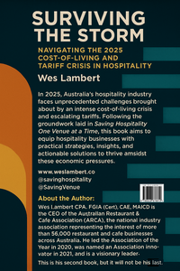 Surviving the Storm: Navigating the 2025 Cost-of-Living and Tariff Crisis in Hospitality