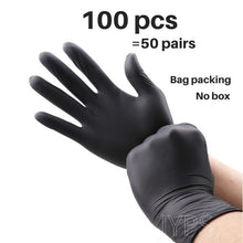 Load image into Gallery viewer, 100pcs Nitrile Gloves Disposable Kitchen Latex Gloves For Household Kitchen Laboratory Cleaning Gloves Cake Tools
