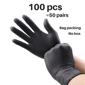 100pcs Nitrile Gloves Disposable Kitchen Latex Gloves For Household Kitchen Laboratory Cleaning Gloves Cake Tools
