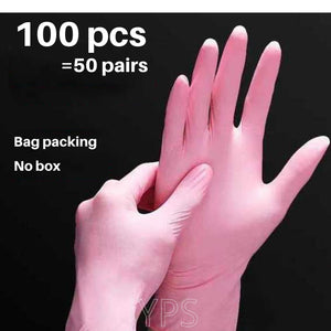 100pcs Nitrile Gloves Disposable Kitchen Latex Gloves For Household Kitchen Laboratory Cleaning Gloves Cake Tools