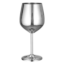Load image into Gallery viewer, 500ml Stainless Steel Silver Rose Gold Red Wine Glass Goblets Bar Party Goblets Juice Drink Champagne Cup Barware Kitchen Tools
