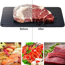 Load image into Gallery viewer, Meijuner Fast Defrosting Tray Thaw Frozen Food Meat Fruit Quick Defrosting Plate Board Defrost Kitchen Gadget Tool
