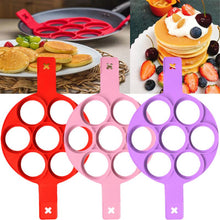 Load image into Gallery viewer, Fried Egg Pancake Maker Nonstick Cooking Tool Round Heart Pancake Maker Egg Cooker Egg Omelette Mold Kitchen Gadgets
