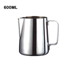 350 600ml Frothing jug Espresso Coffee Pitcher Barista Craft Latte Milk Frothing Jug Stainless Steel Colorful Pitcher Mug #6