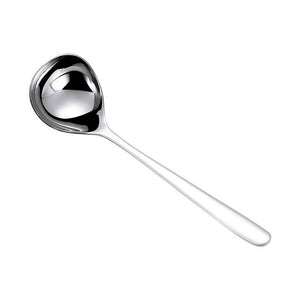 1 Pcs 304 Stainless Steel Spoon Family Soup Spoon Stainless Steel Kitchen Cooking Spoon