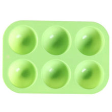 Load image into Gallery viewer, 3d Hemispherical Silicone Mold 6/15/24 Hole Food Grade Baking Mold
