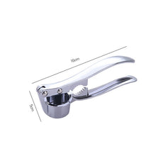 Load image into Gallery viewer, Stainless Steel Multifunction Garlic Press Crusher Kitchen Cooking Ginger Squeezer Masher Handheld Ginger Mincer Tools

